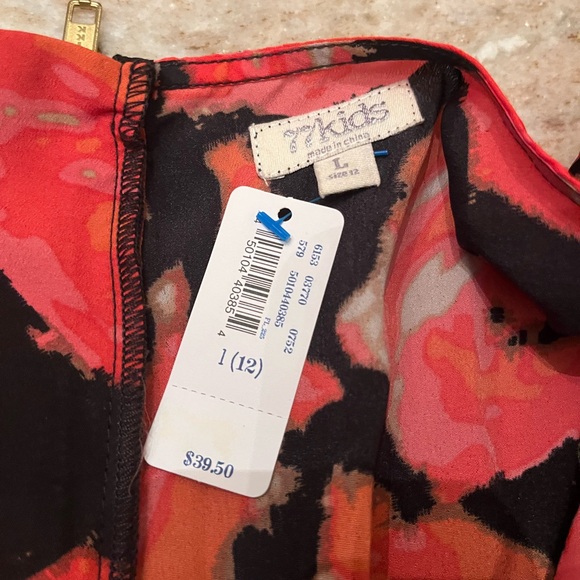 77kids Black and Red Floral Dress - Picture 2 of 2